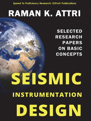 cover image of Seismic Instrumentation Design
